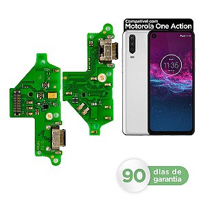 Placa Sub One Action-One Vision Sem Ci Versão A Original  - Verde  Compatível Com Motorola