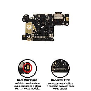 Placa Sub Mi 9T-K20-K20 Pro Sem Ci Original Compatível com Xiaomi