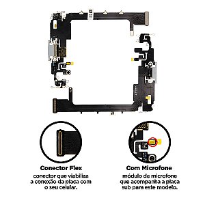 Flex De Carga iPhone 11 Pro Max Compatível com Apple
