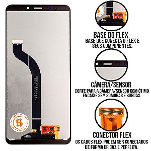Frontal Redmi 5 Importado Sem Aro Compatível Com Xiaomi