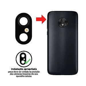 Lente Da Câmera G7 Play Compatível com Motorola