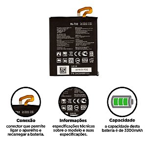 Bateria G6 Compatível com LG