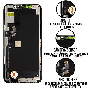 Frontal Iphone 11 Pro Master Troca Ci Compatível com Apple
