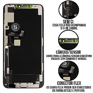 Frontal Iphone 11 Pro Max Skytech Premium Troca Ci Compatível Com Apple