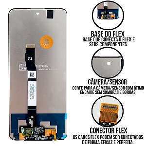 Frontal Redmi Note 11T / Poco X4 Gt Importado Sem Aro Compatível Com Xiaomi