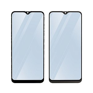 Vidro Galaxy A20 - Galaxy A30s com Oca - Preto Compatível com Samsung
