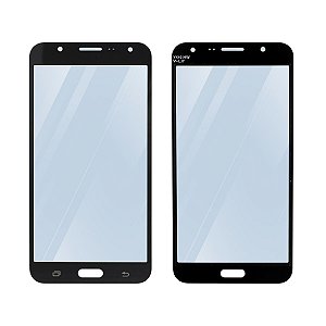 Vidro Galaxy J7 com Oca - Preto Compatível com Samsung