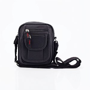 Shoulder Bag Transversal Com Divisórias