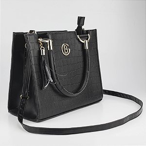 Bolsa Transversal E Lateral De Ombro Feminina Mulher Para Trabalho Faculdade Executiva