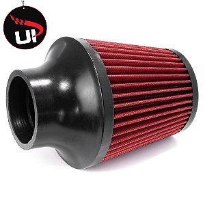 Filtro de Ar Esportivo RCI Duplo Fluxo V.S Base Flexivel 3" Vermelho