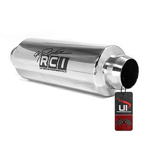 Abafador Intermediario Aco Inox Corpo 4 1/2 Pol - Comprimento 300mm