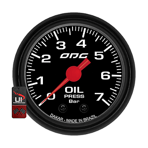 Manômetro Dakar Oil 7 BAR 52 mm