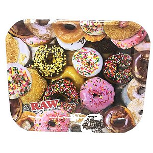 Bandeja de Metal Donuts Grande Gigante De Doces