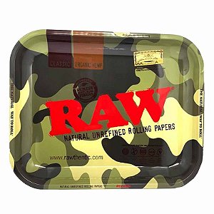 Bandeja De Metal Grande Camuflada