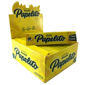 Caixa de Seda Papelito Tradicional King Size Com 50 Livretos