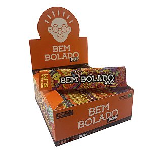 Caixa De Seda Bem Bolado Tradicional Qualidade Slim