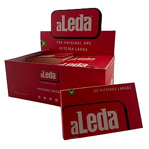 Piteira de Papel Aleda Grande Vermelha com 20 Blocos - Large