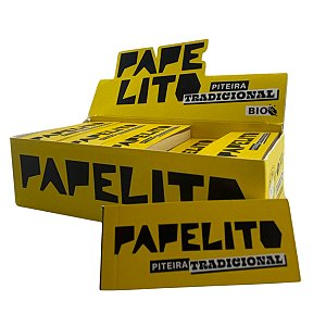 Caixa Piteira Papel Papelito Tradicional Folha Branca