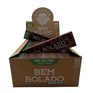Caixa Seda Bem Bolado Brown Marrom Large Grande King Size