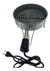 Forninho Fogareiro Grande Lounge Cabe Até 21 Carvões 110v