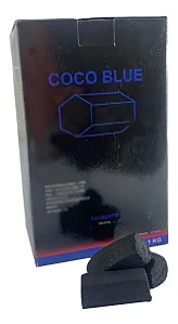 Carvão Fibra de Coco Blue 1kg Hexagonal