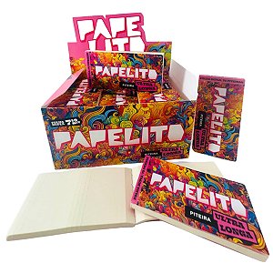 Caixa De Piteira Papelito Biodegradável Ultra Longa Dupla 2x1 C/3O Un