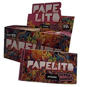 Caixa De Piteira Papelito Biodegradável Ultra Longa Dupla 2x1 C/3O Un
