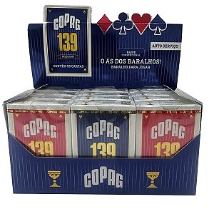 Caixa De Baralho Copag Naipe Tradicional 139 12 Jogos Cartas De Alta Qualidade Original