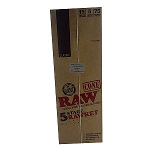 Seda Cone Raw 5 Stages Com 22 Unidades