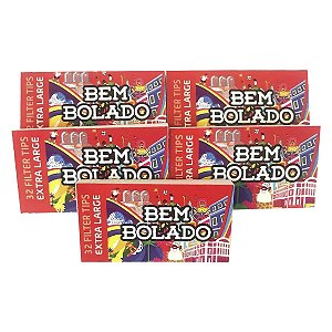 Kit Com 5 Piteiras Bem Bolado Extra Large Vermelha