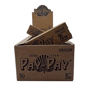 Caixa Seda Pay Pay Origin 70mm - 50 Livretos