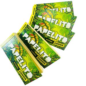 Kit Com 5 Piteiras Papelito Longa Biodegradável Folha Dupla