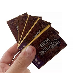 Kit 5 Piteiras Bem Bolado Super Large Brown