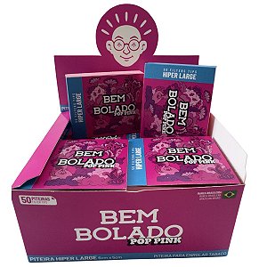 Piteira Bem Bolado Pop Pink Hiper Large Display C/24
