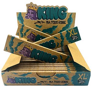 Caixa Seda Longa King Paper XL Size Brown C/25 Livretos