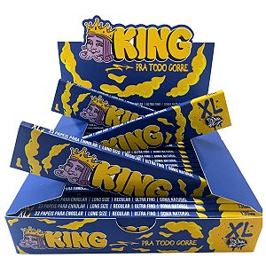 Caixa Seda Longa King Paper XL Size White C/25 Livretos