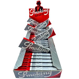 Caixa de Seda Smoking Prata 1 1/4 - C/ 25 Unidades
