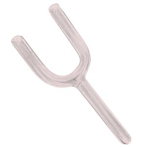 Piteira Dupla de Vidro - 10 cm - 1 Unidade