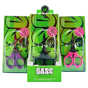 Caixa de Tesoura Pequena Base Dobravel Resistente Metal c/ 12