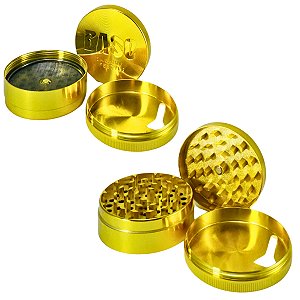Dichavador Triturador Base 3 Partes Metal 63 MM Resistente - Escolha a Cor