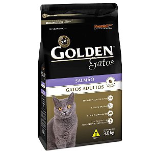 GOLDEN FORM GATO AD SALMAO 3KG