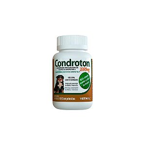 Condroton 1000mg Regenerador Articular com 60 Comprimidos