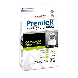 PREMIER NUTRICAO CLINICA CAO OBESIDADE PEQ. PORTE 2 KG
