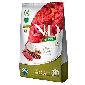 N/D Quinoa Cao Adulto Skin Pato 10,1Kg