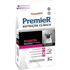PREMIER NUTRICAO CLINICA CAO DIABETES PEQ PORTE 2KG