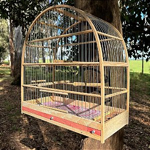 Gaiola de Madeira e Arame Nº 3