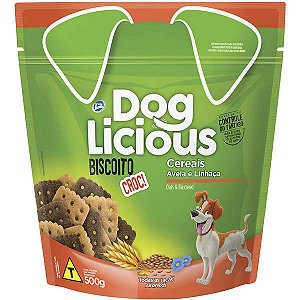 Dog Licious Biscoito Cereais 500Grs