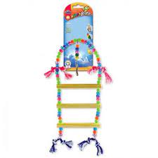 Brinquedo Calopsita Escada Redonda 3D