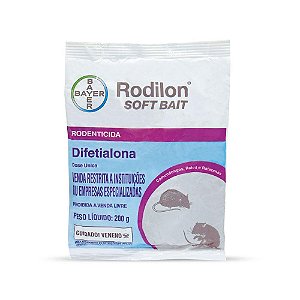 Raticida Rodilon Soft Bait Bayer Pacote