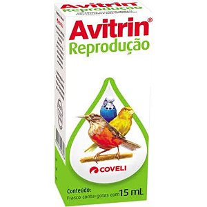Avitrin Reprodução 15ml Suplemento Vitamínico para Pássaros